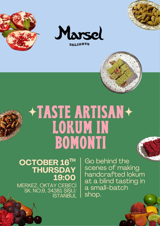 Marsel Delights Lokum Tasting Workshop